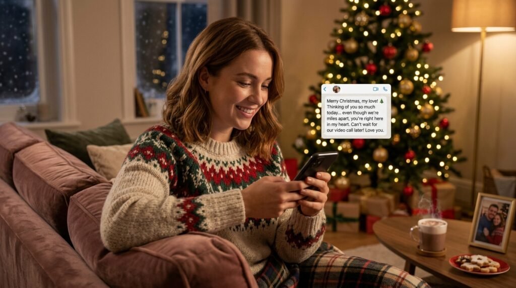 Christmas Message for Boyfriend Long Distance
