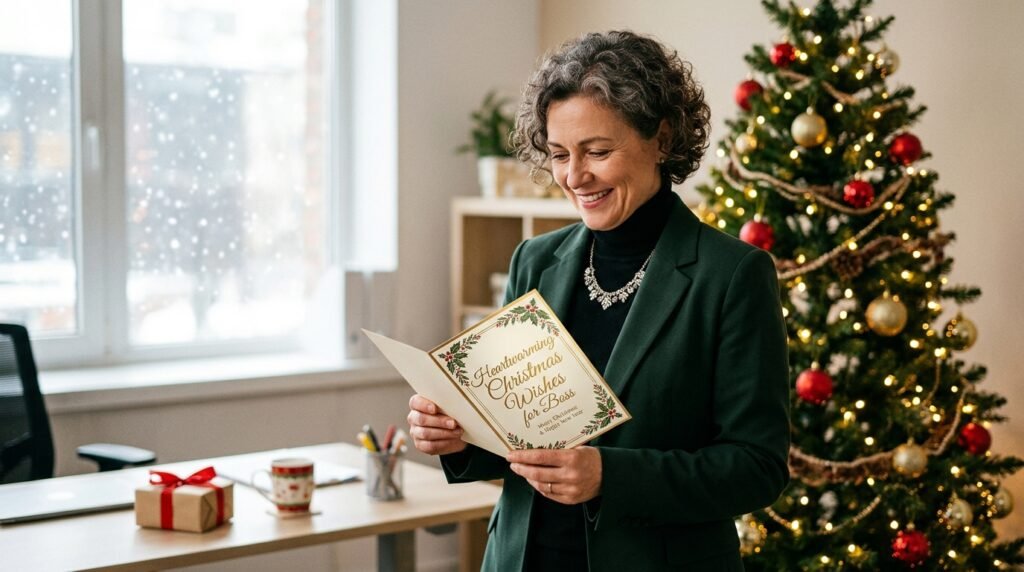 Heartwarming Christmas Wishes for Boss