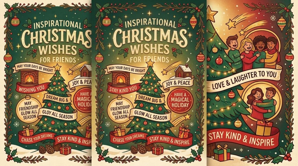 Inspirational Christmas Wishes for Friends