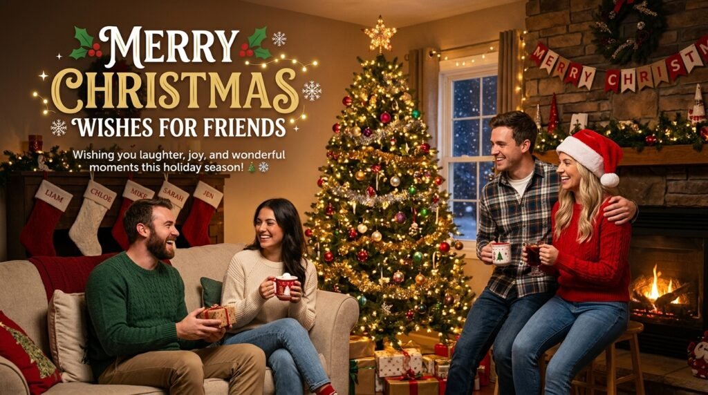Merry Christmas Wishes for Friends