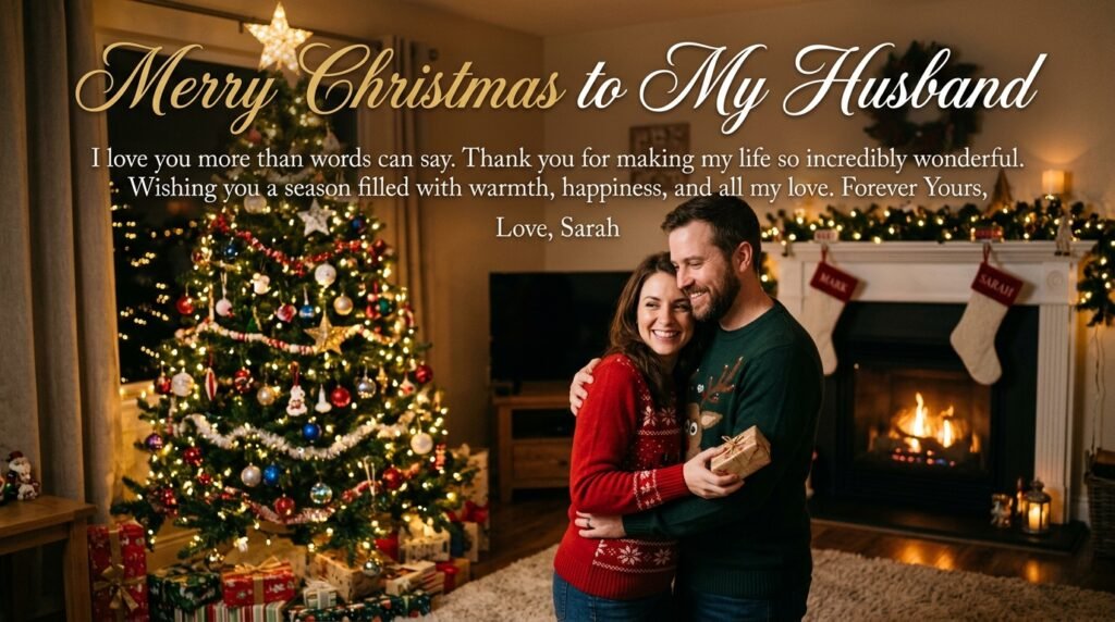 Merry Christmas Wishes for Husband