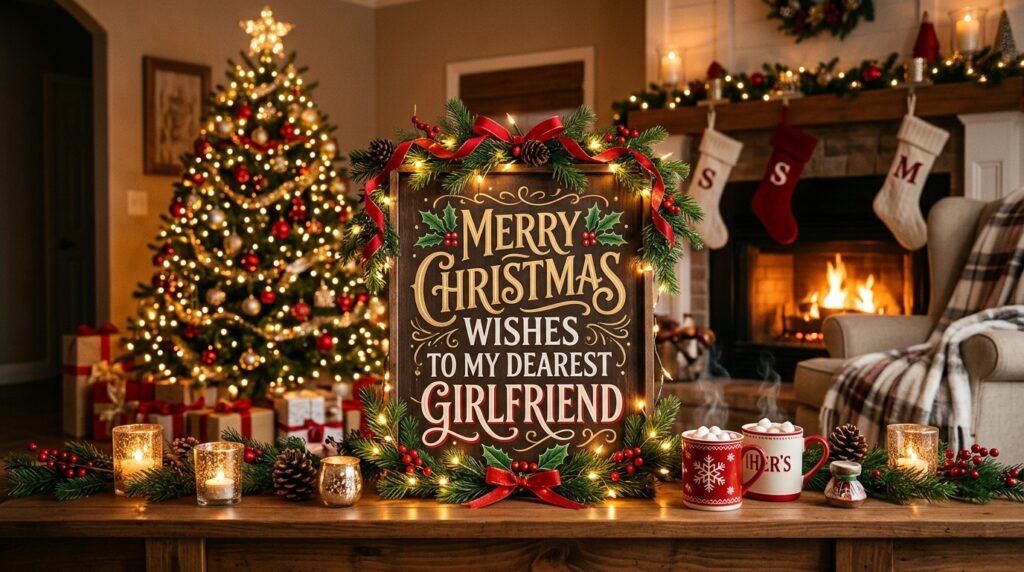 Merry Christmas Wishes to Girlfriend