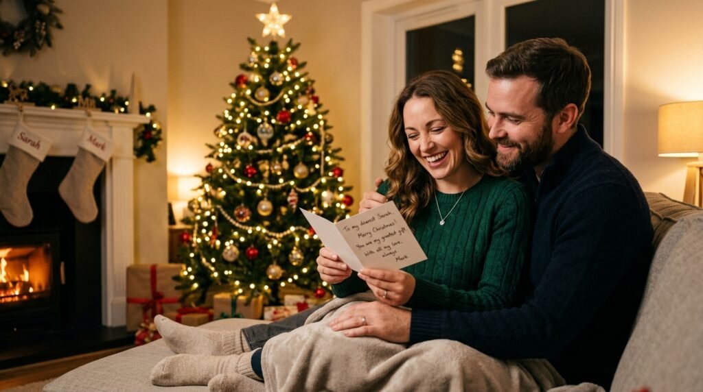 Romantic Merry Christmas Wishes for Wife