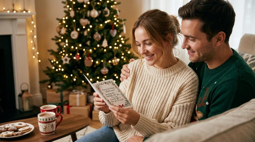 Short Christmas Message for Girlfriend
