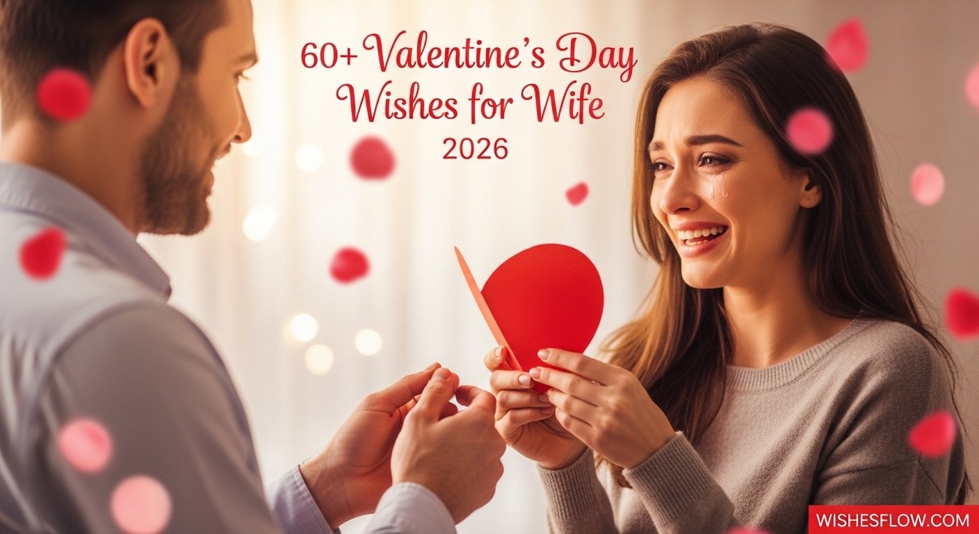 60+ Valentine's Day Wishes for Wife 2026 + Free Generator - Find ...