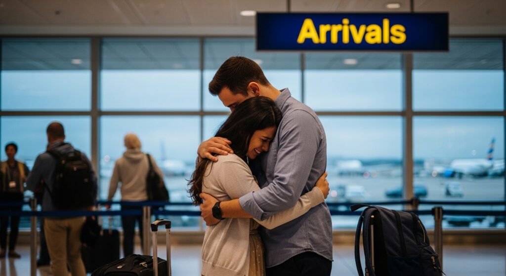 LDR couple reunion after countdown ends - meeting soon messages