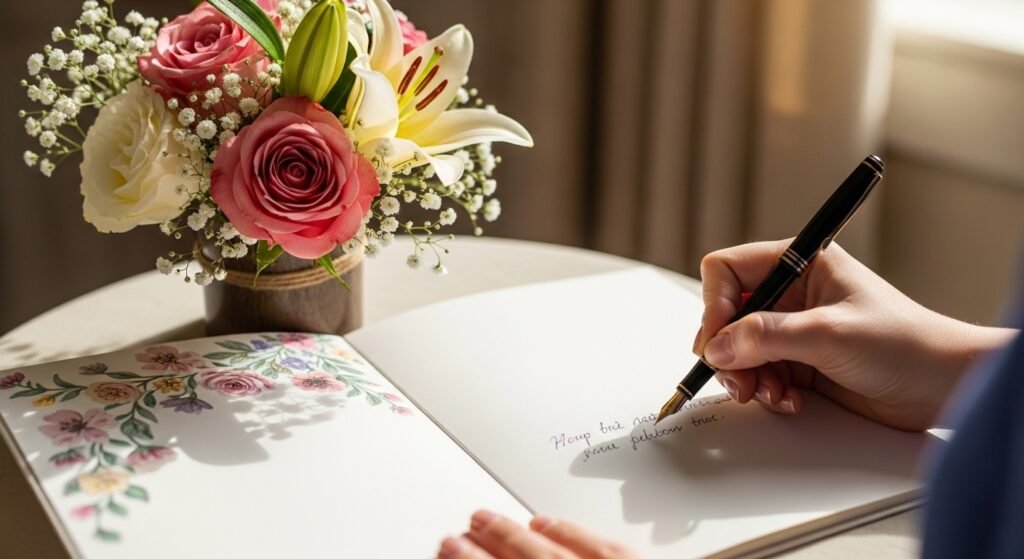 Writing personalized anniversary message for brother and his wife