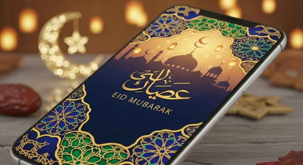 Brief Eid Mubarak messages for WhatsApp and social media status